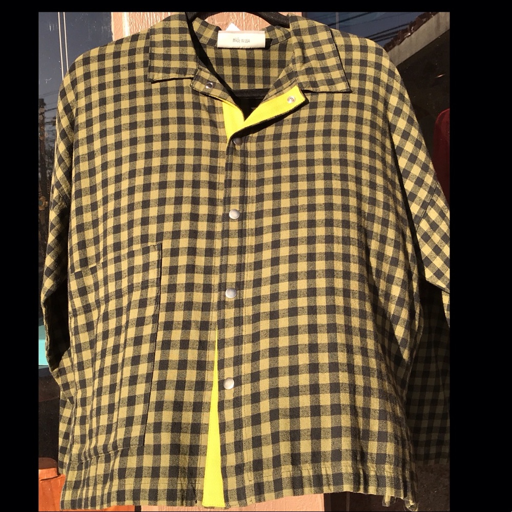 Boxy Flannel Shirt